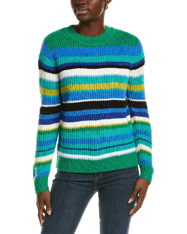 tyler böe Drop Mock Wool-Blend Sweater