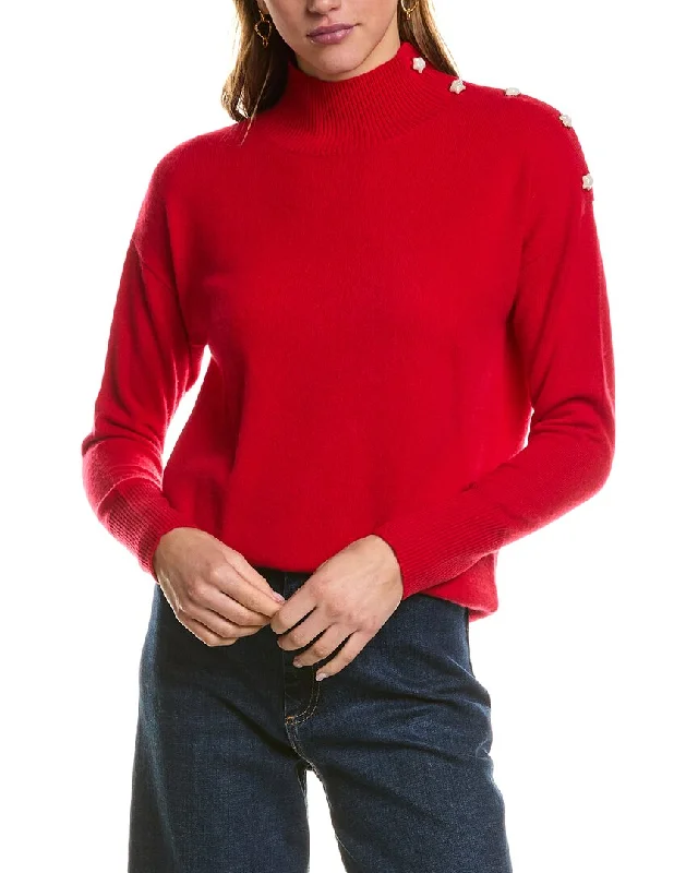 Kier + J Turtleneck Cashmere Sweater