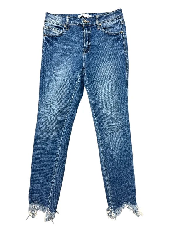 Jeans Skinny By Maurices In Blue Denim, Size: 4