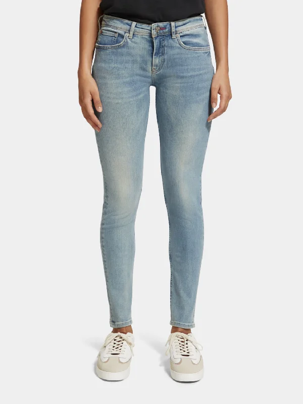 La Bohemienne mid-rise skinny-fit jeans