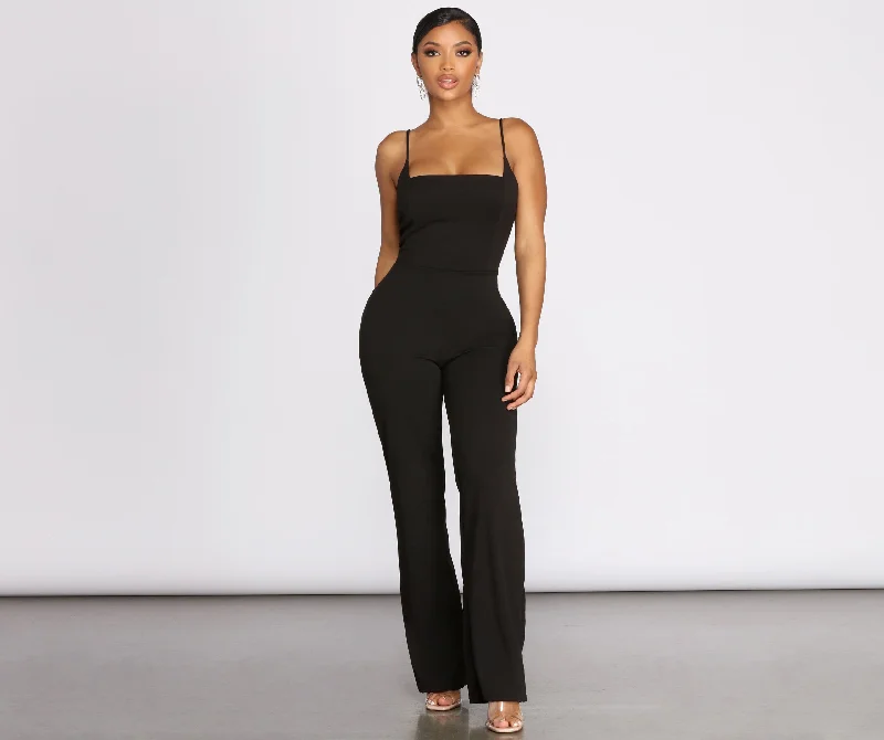 An Instant Classic Sleek Jumpsuit