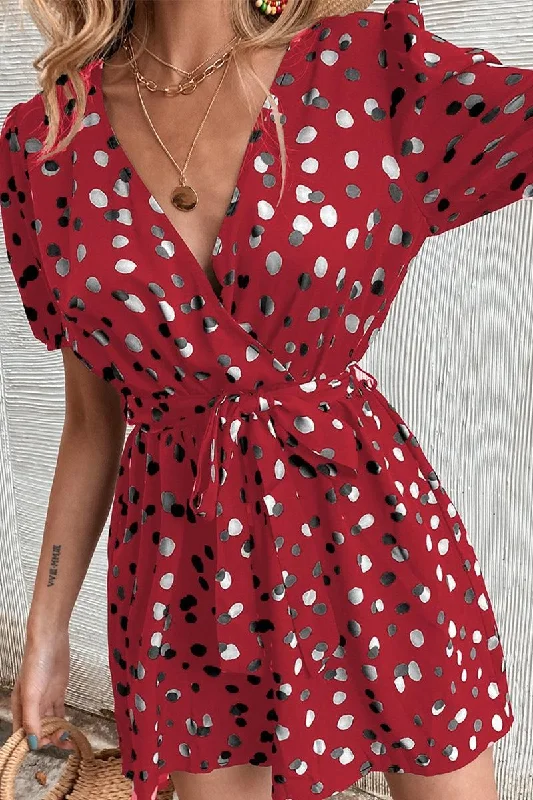 POLKA DOT JUMPSUITS