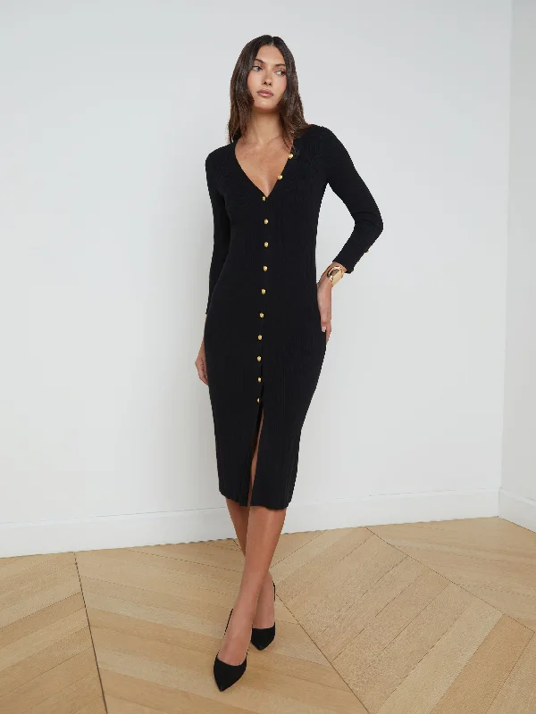 Kyra Ribbed Duster Dress