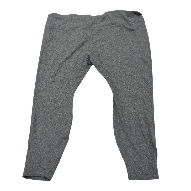 ATHLETIC LEGGINGS By ALL IN MOTION In GREY, Size:4X