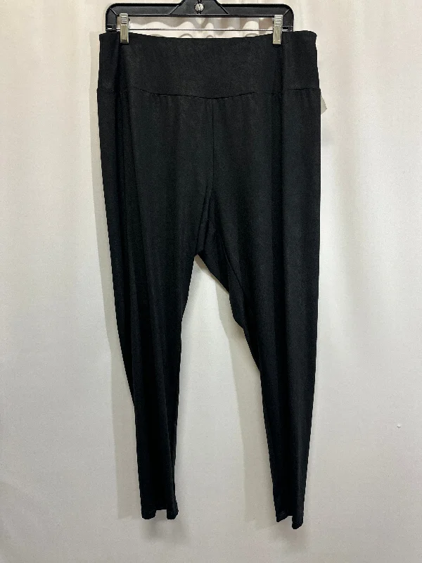 Athletic Leggings By Ava & Viv In Black, Size: 1x