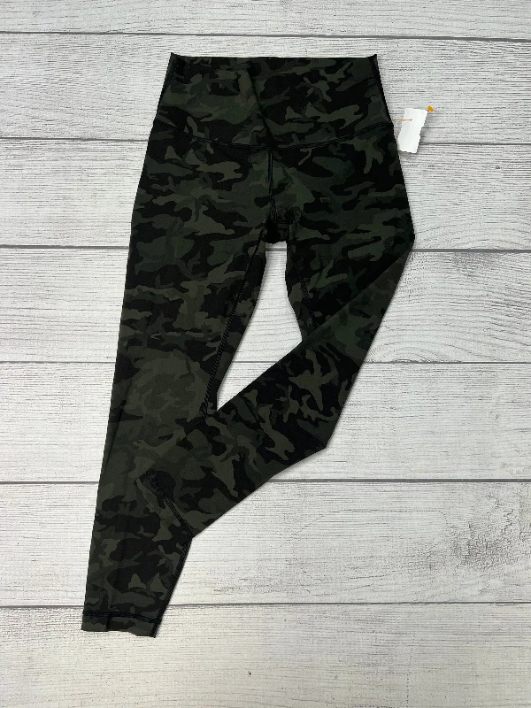 Athletic Leggings By Lululemon In Camoflauge, Size: 8