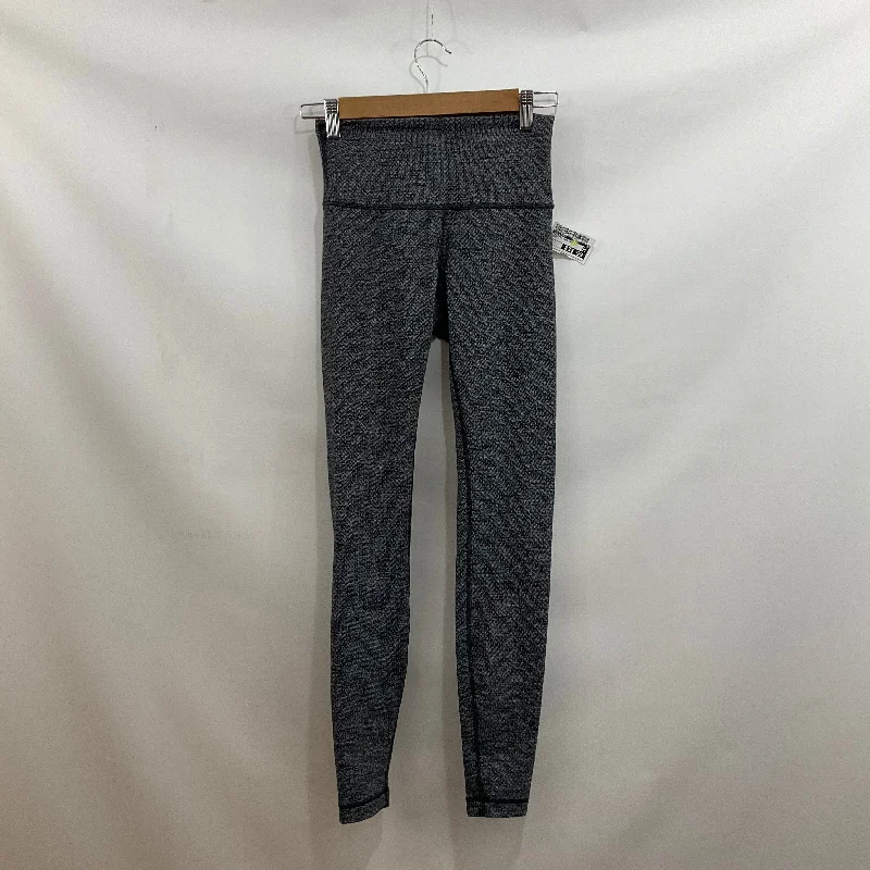 Athletic Leggings By Lululemon In Grey, Size: 4