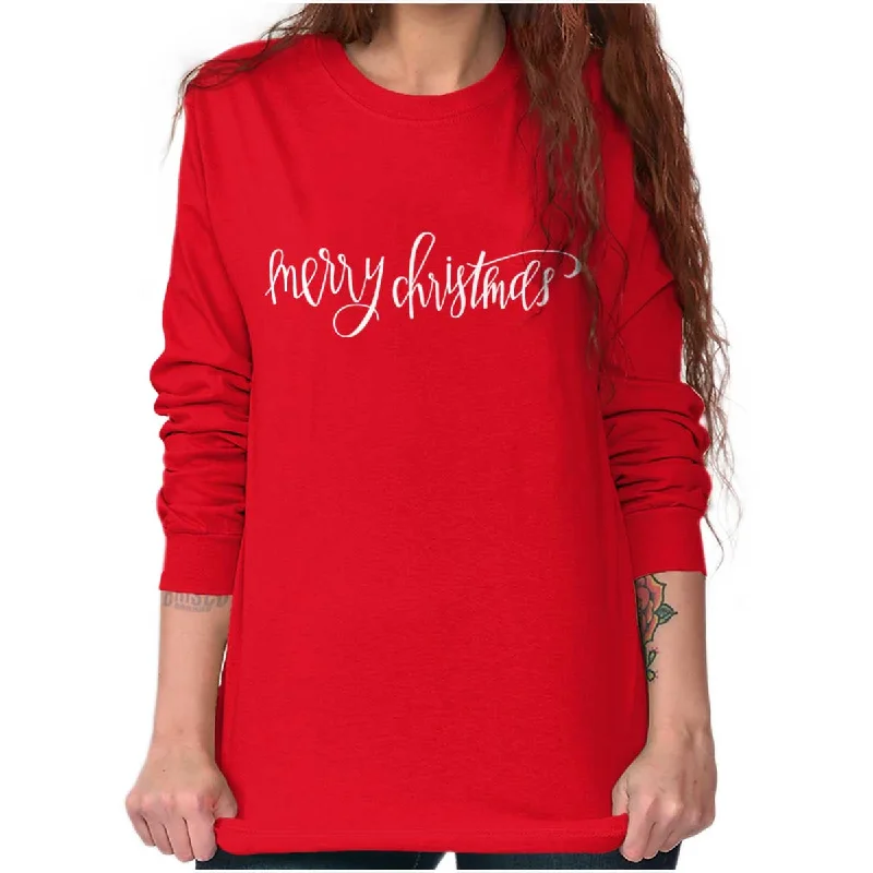 Merry Christmas Long Sleeve T-Shirt