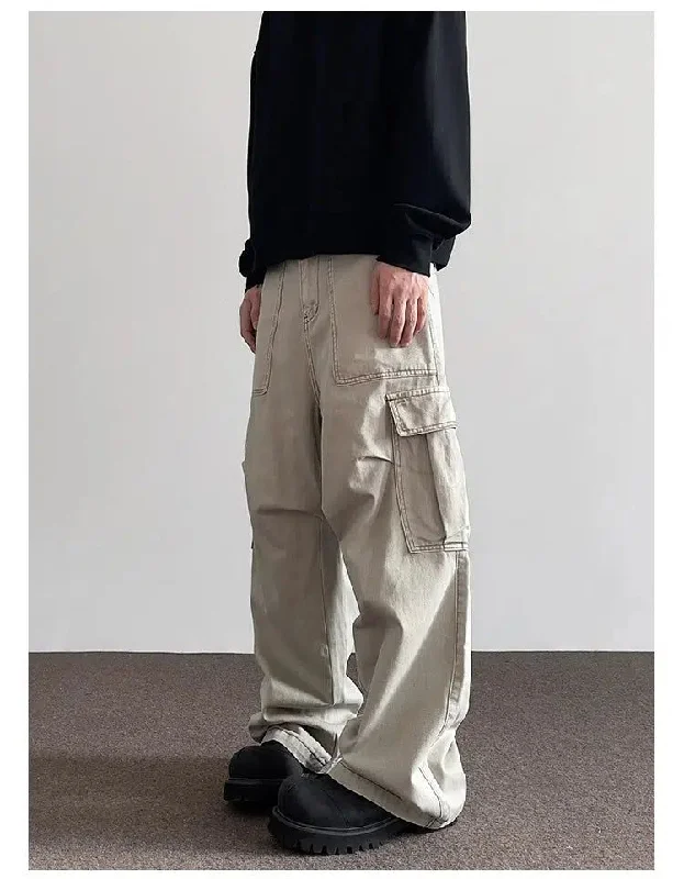 Oversized Pocket Baggy Cargo Pants