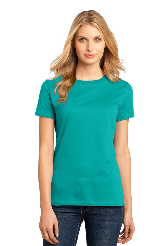 District Womens Perfect Weight Short Sleeve Crewneck T-Shirt - Jade Green