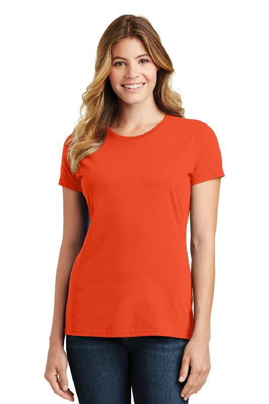 Port & Company Womens Fan Favorite Short Sleeve Crewneck T-Shirt - Orange