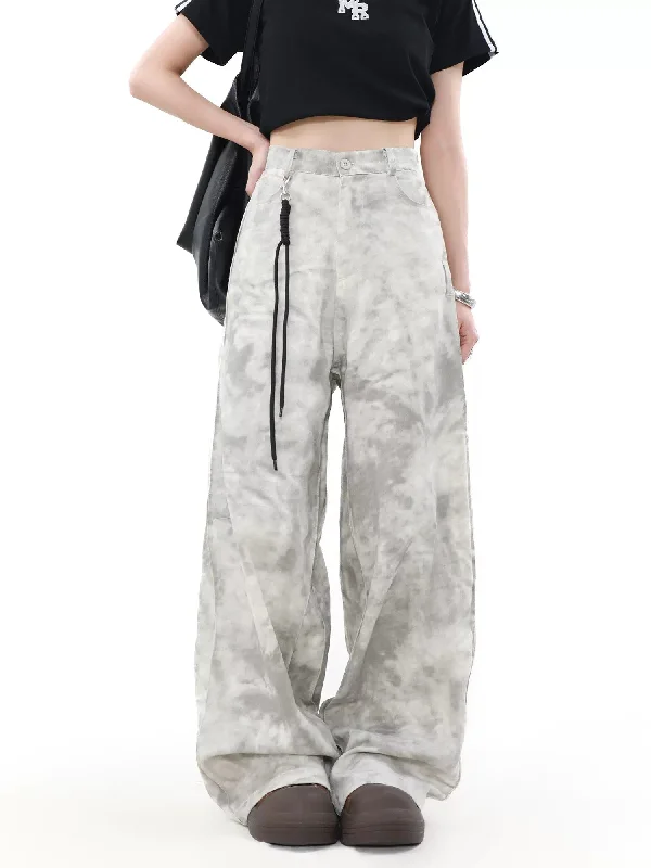 Washed Effect Comfty Pants