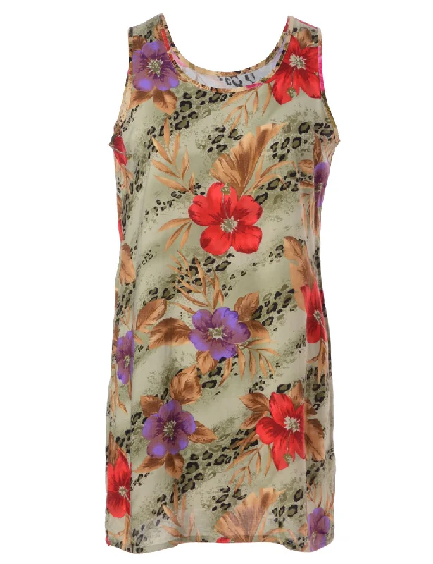 Label Hawaiian Short Dress