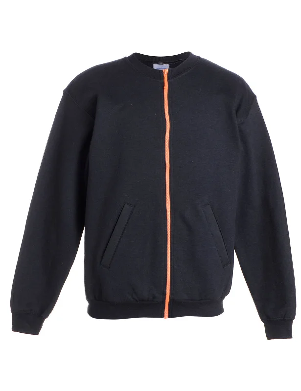 Label Idris Zip Front Sweatshirt