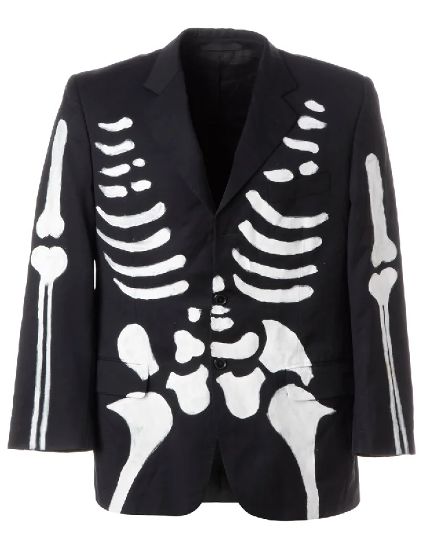 Label Jack Skeleton Suit Jacket