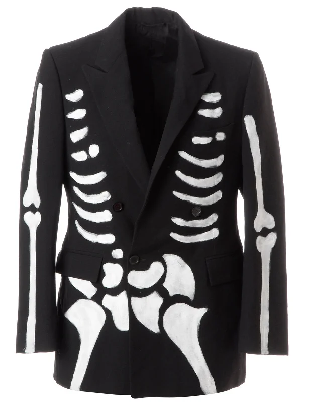 Label Jack Skeleton Suit Jacket