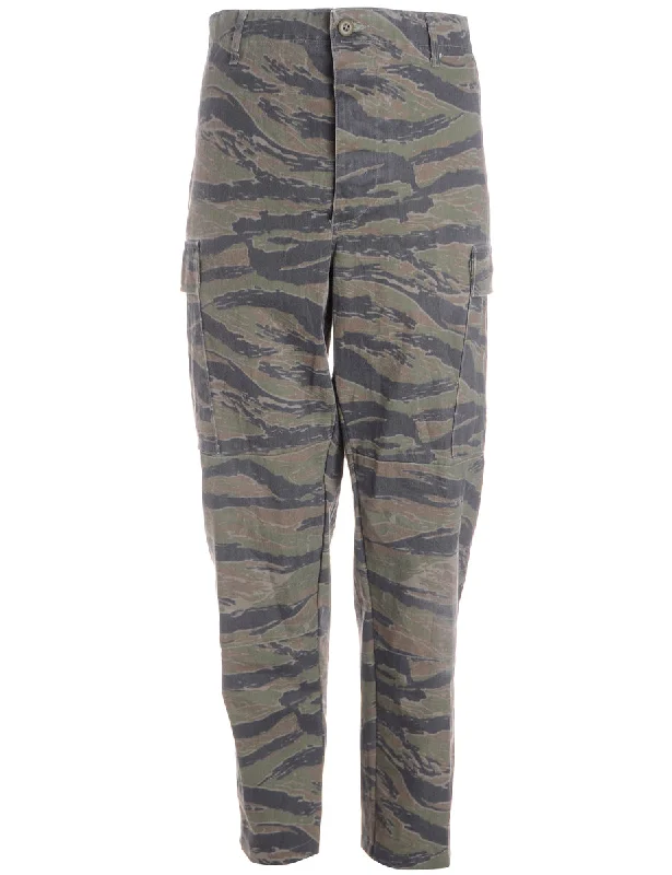 Label Jacob Tapered Army Trousers