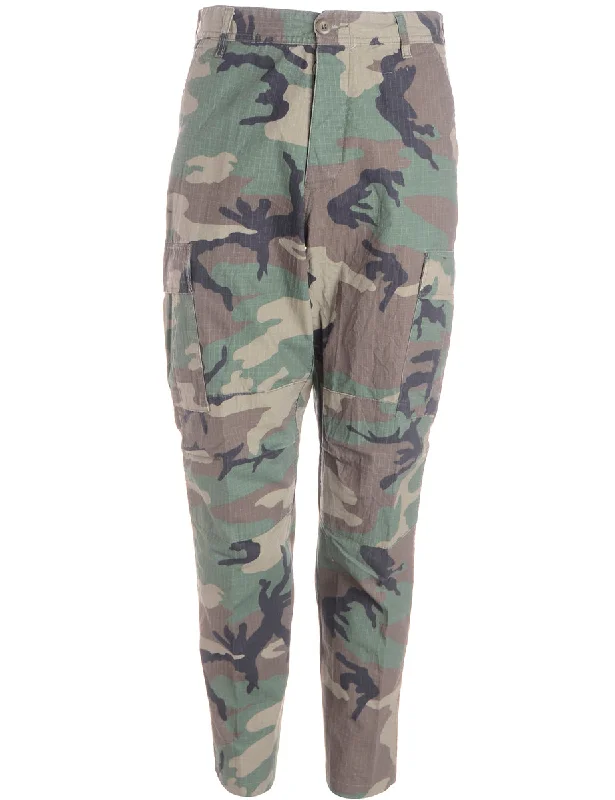 Label Jacob Tapered Army Trousers