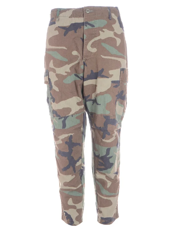 Label Jacob Tapered Army Trousers